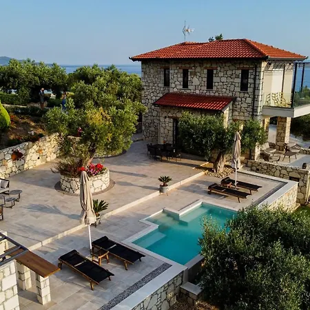 Infinity Blue, Luxury With Private Pool, Sea Views Lagomandra